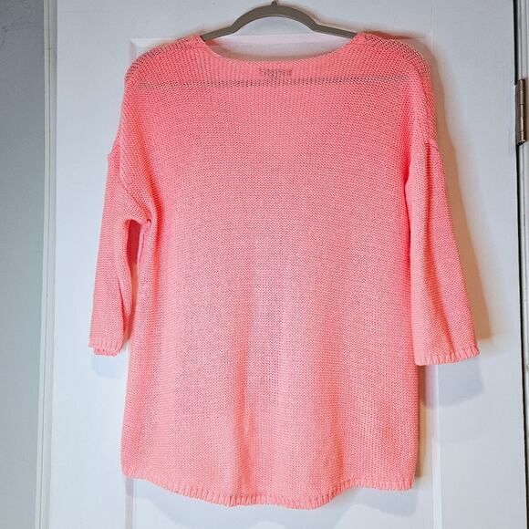 COS V-neck Pullover Cable Knit Sweater - Picture 2 of 5